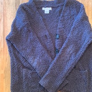 Navy blue cardigan